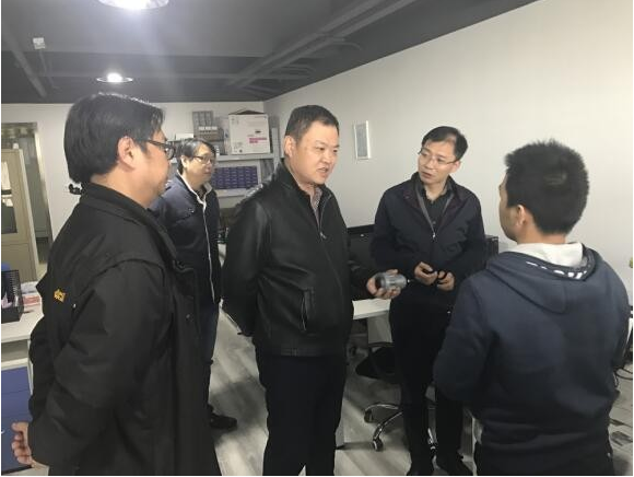 教育部科技司高新处张建华处长调研威派技术.png